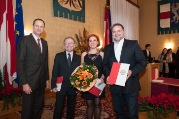 Auszeichnung für erfolgreiches "Erinnern für die Zukunft" Foto © David Bohmann